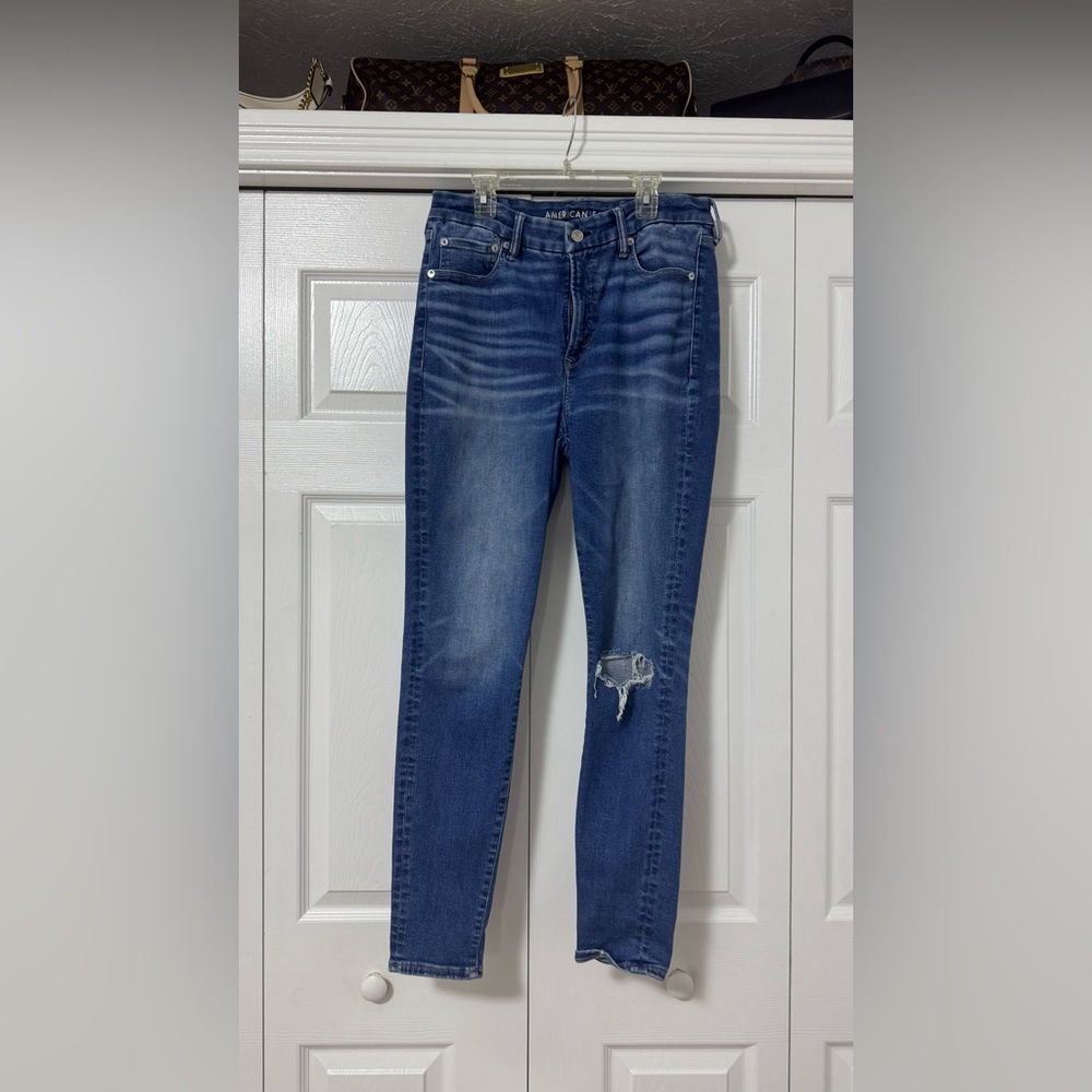 Stylish Blue Jeans from American Eagle never been worn